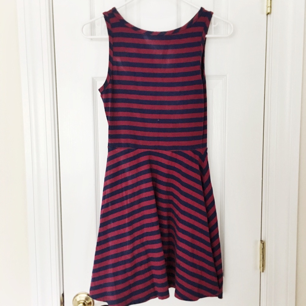 🌸Forever21 Striped Skater Dress